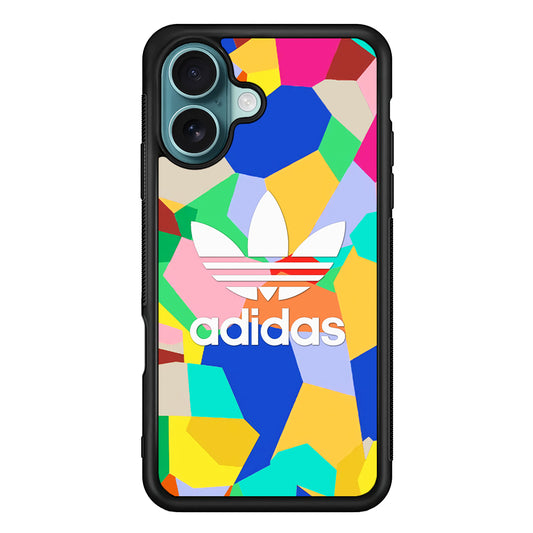 Adidas White on Canvas iPhone 16 Case - Xtracase