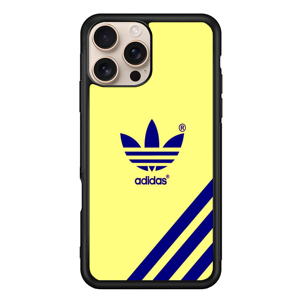 Adidas Yellow Dusk iPhone 16 Pro Case - Xtracase