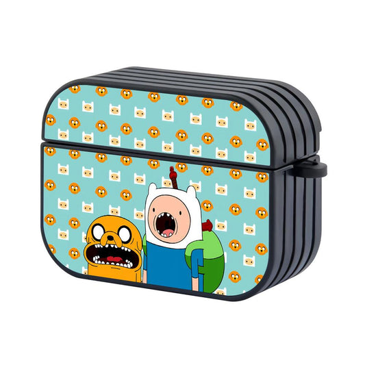 Adventure Time Amazed Face Hard Plastic Case Cover For Apple Airpods Pro-Xtracase