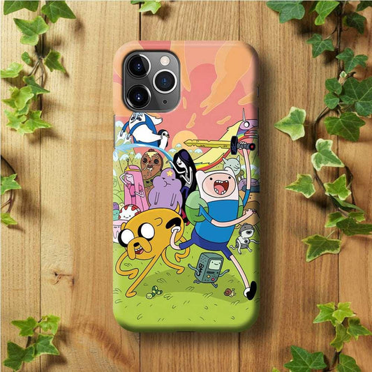 Adventure Time Character iPhone 11 Pro Case-Plastic / Full Wrap (3D Case)-Xtracase