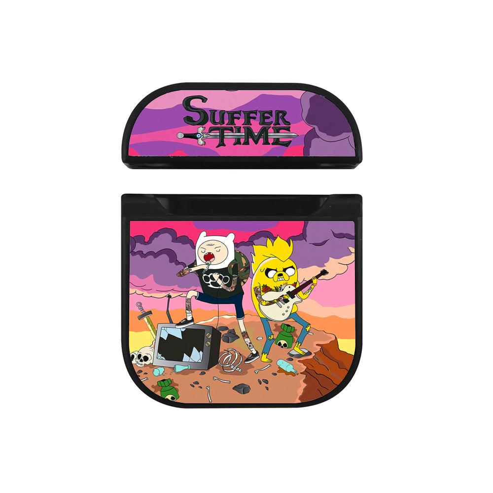 Adventure Time Concert in Suffer Hard Plastic Case Cover For Apple Airpods-Xtracase