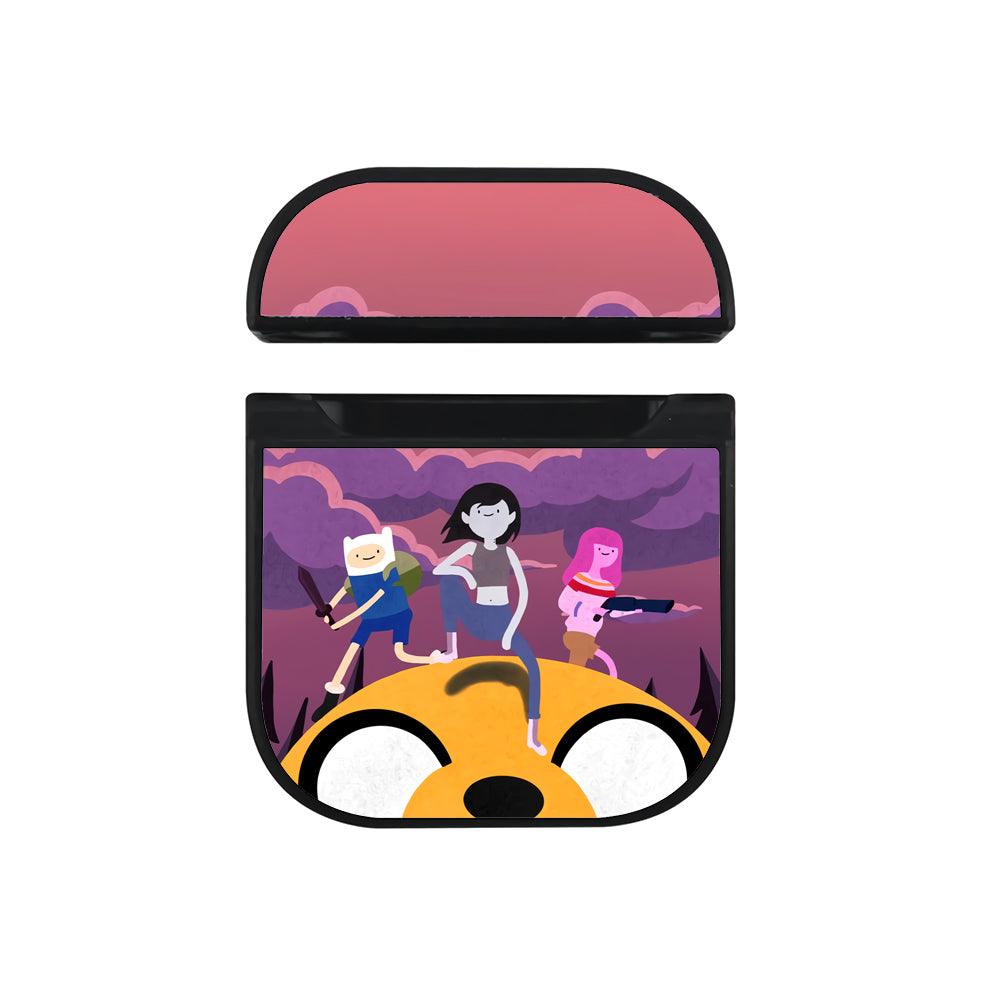 Adventure Time Form After Fight Hard Plastic Case Cover For Apple Airpods-Xtracase