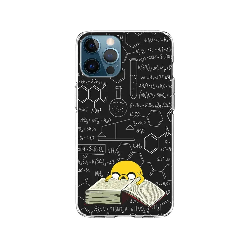 Adventure Time Jake the Dog Learns iPhone 15 Pro Max Case-Clear Soft Case-Xtracase