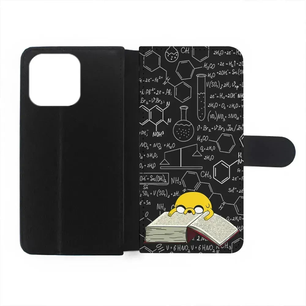 Adventure Time Jake the Dog Learns iPhone 15 Pro Max Case-Flip Wallet Case-Xtracase