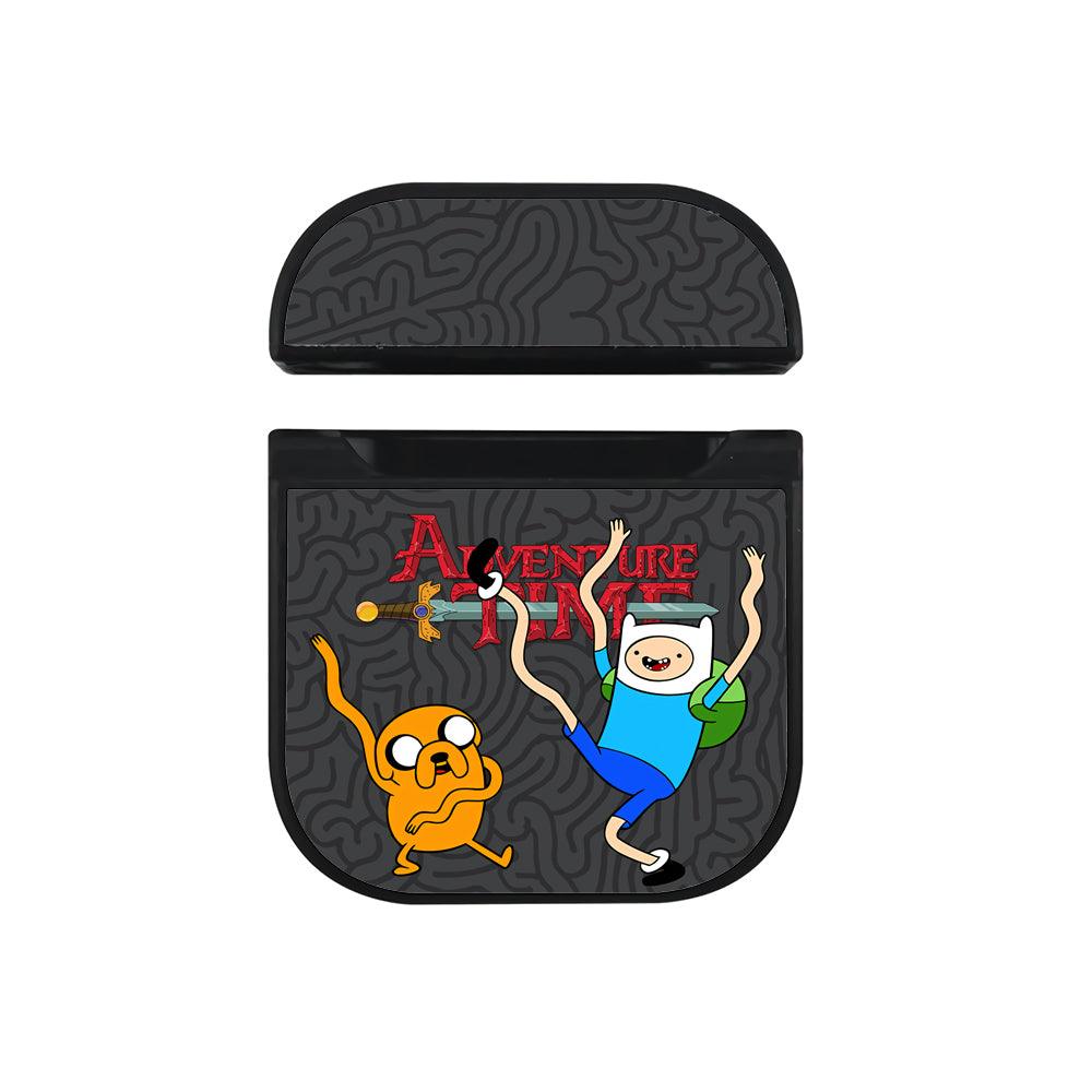 Adventure Time Rubber Dance Hard Plastic Case Cover For Apple Airpods-Xtracase