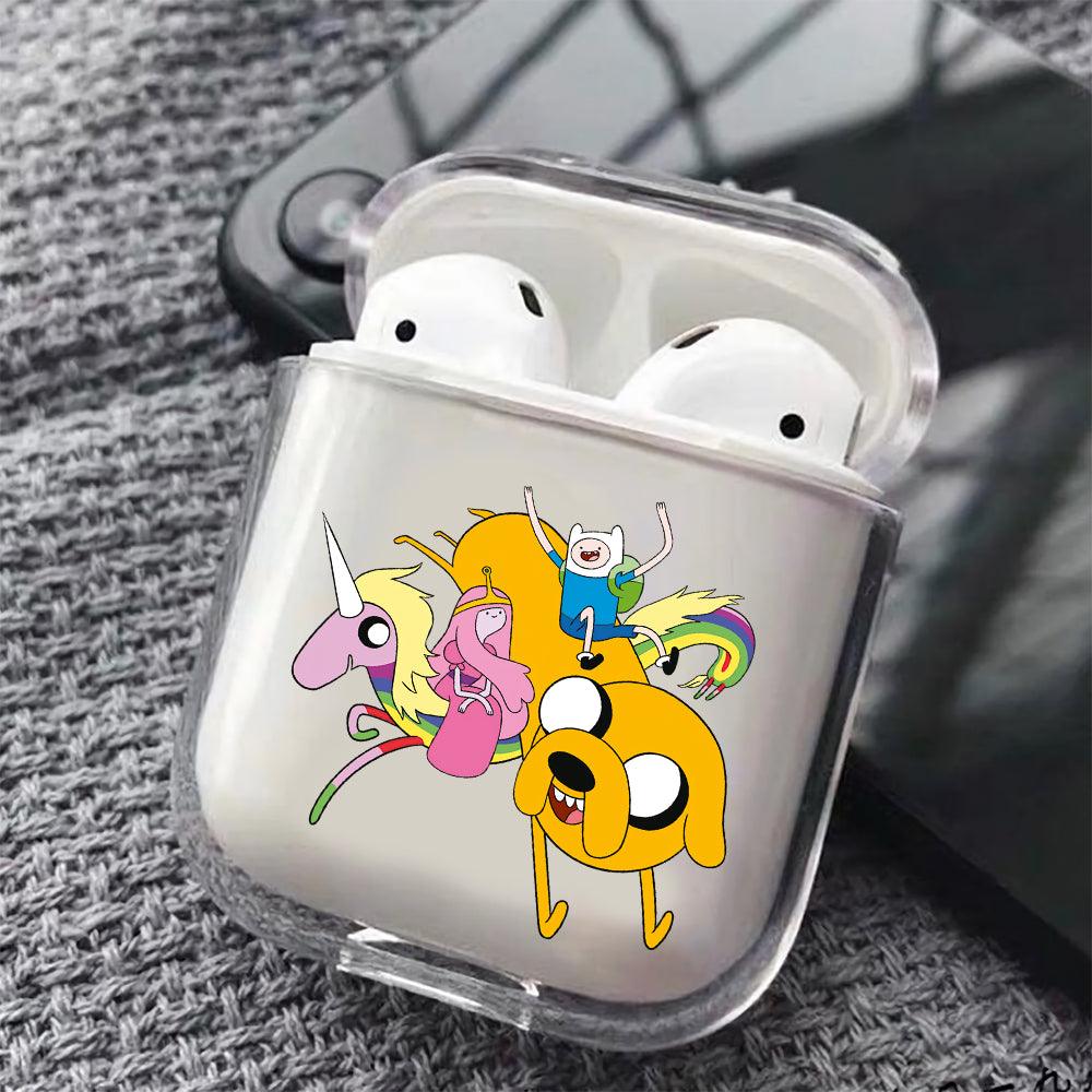 Adventure Time with Finn & Jake Protective Clear Case Cover For Apple Airpods-Xtracase