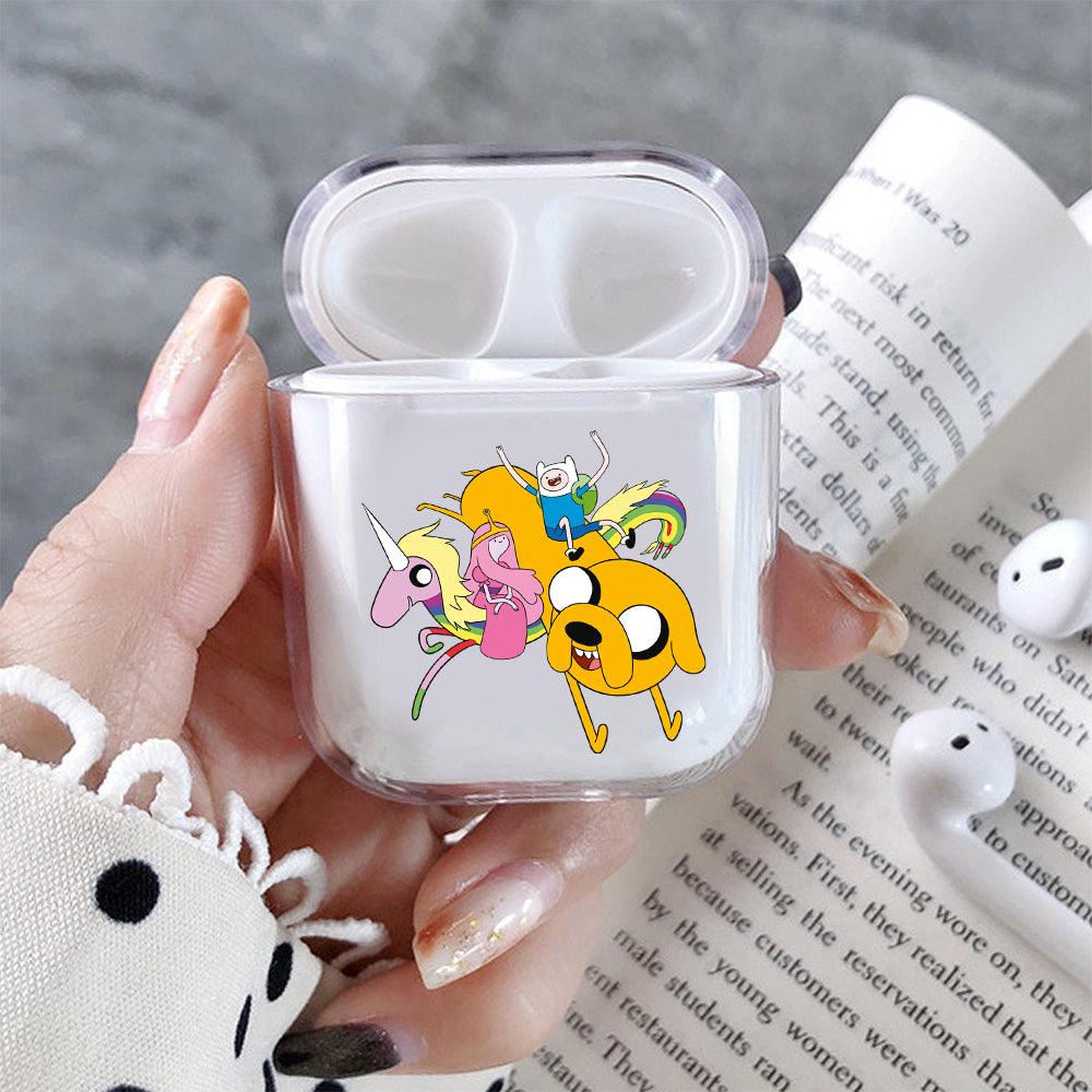 Adventure Time with Finn & Jake Protective Clear Case Cover For Apple Airpods-Xtracase