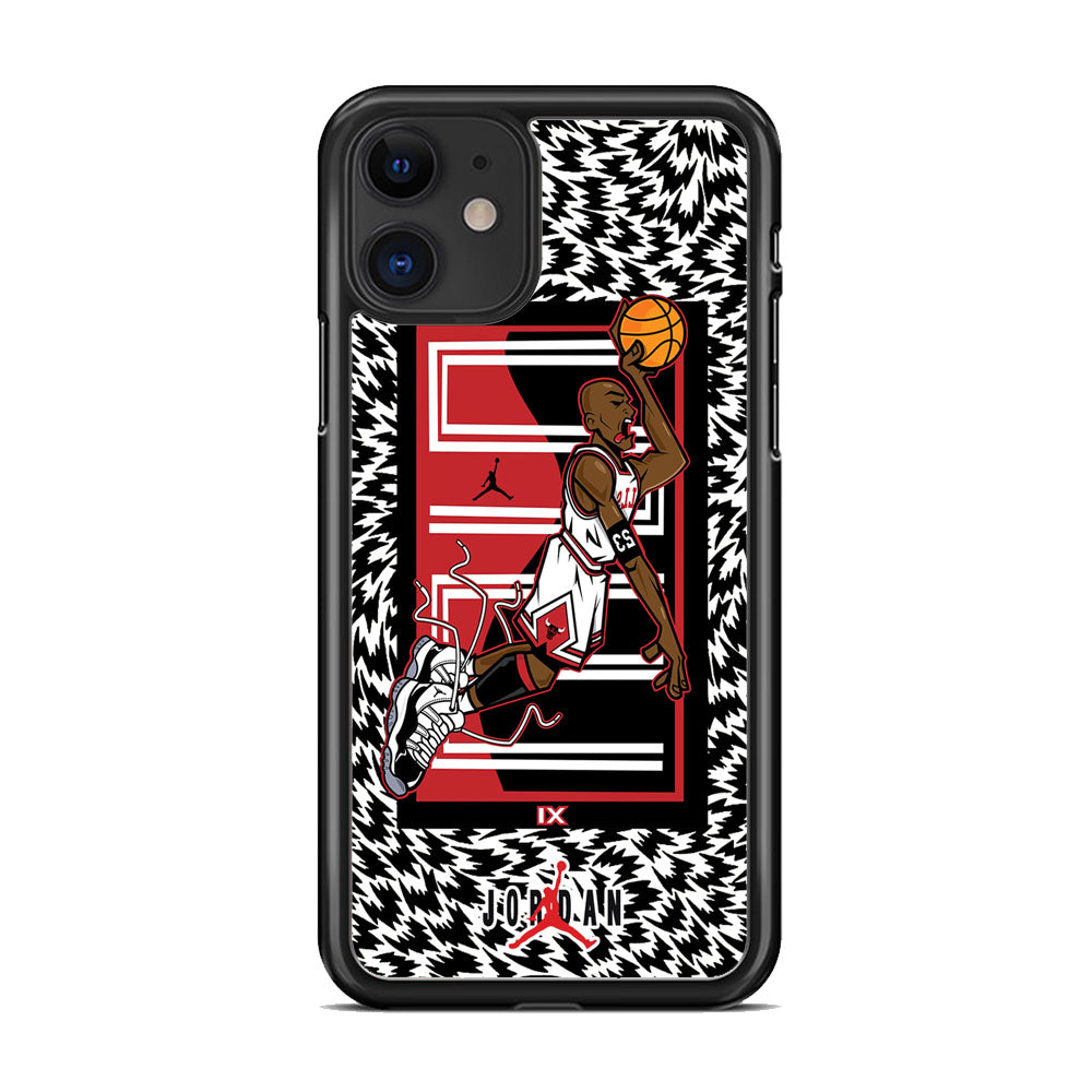 Air Jordan 23 Cartoon Signature iPhone 11 Case-Xtracase