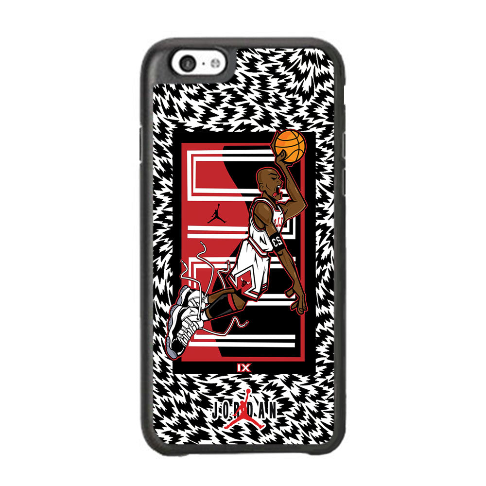 Air Jordan 23 Cartoon Signature iPhone 6 | 6s Case-Xtracase