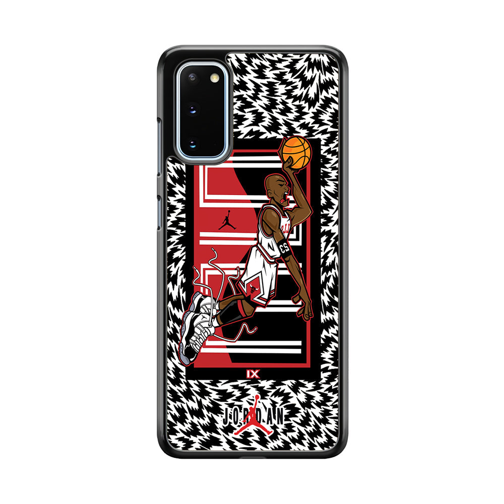 Air Jordan 23 Cartoon Signature Samsung Galaxy S20 Case-Xtracase