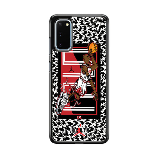 Air Jordan 23 Cartoon Signature Samsung Galaxy S20 Case-Xtracase