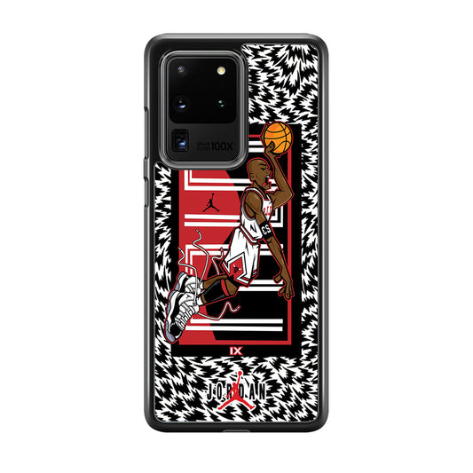 Air Jordan 23 Cartoon Signature Samsung Galaxy S20 Ultra Case-Xtracase