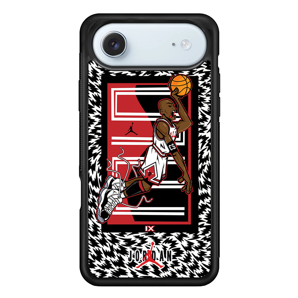 Air Jordan 23 Cartoon Signature iPhone 17 Air Case - Xtracase
