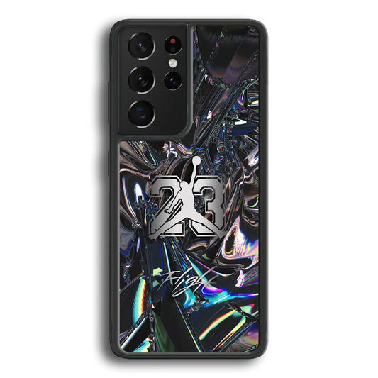 Air Jordan Abstract Mirror Backdrop Samsung Galaxy S25 Ultra Case-Xtracase