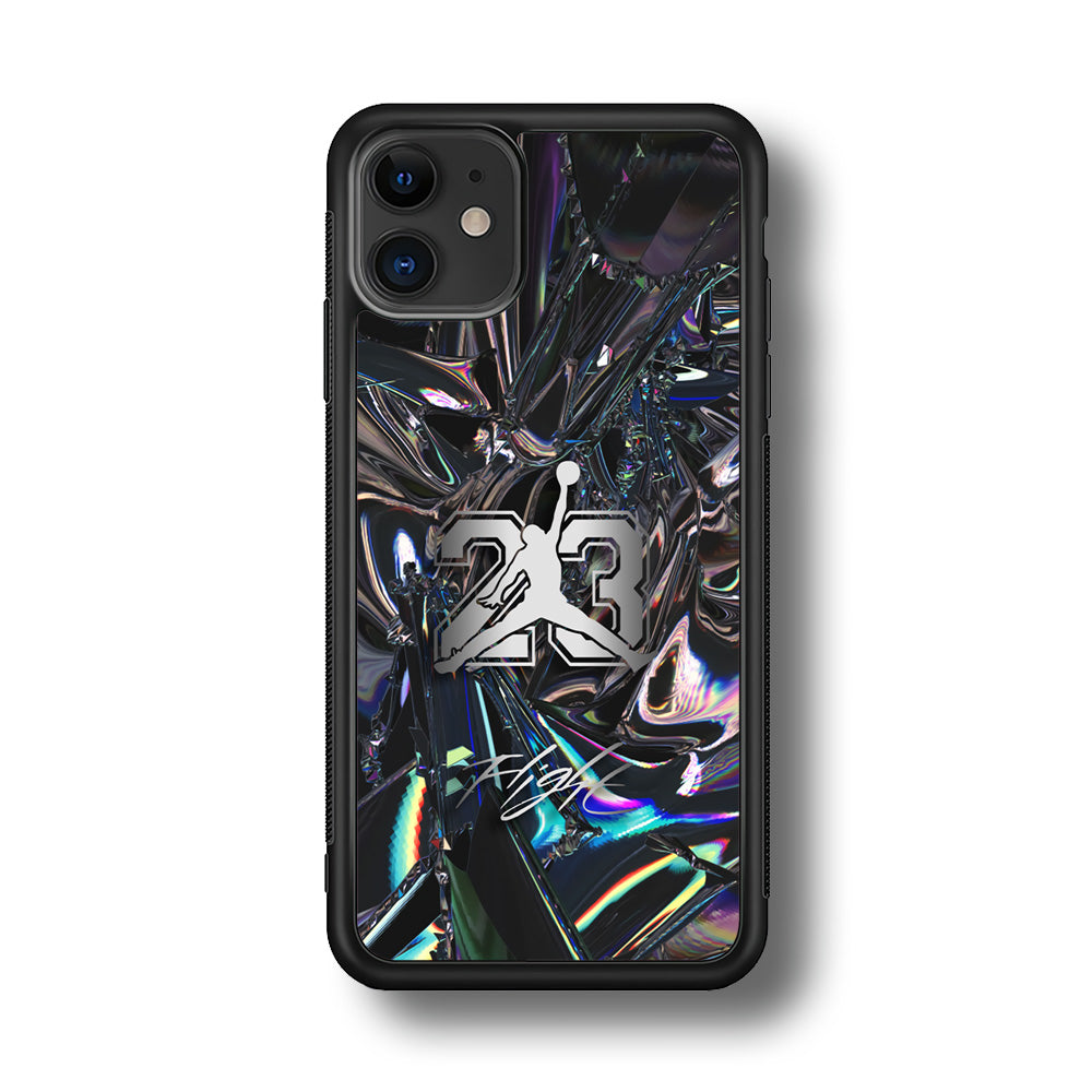 Air Jordan Abstract Mirror Backdrop iPhone 11 Case-Xtracase