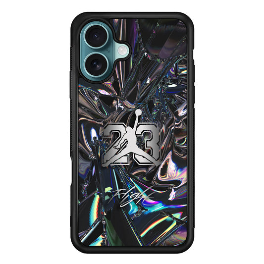 Air Jordan Abstract Mirror Backdrop iPhone 17 Case - Xtracase