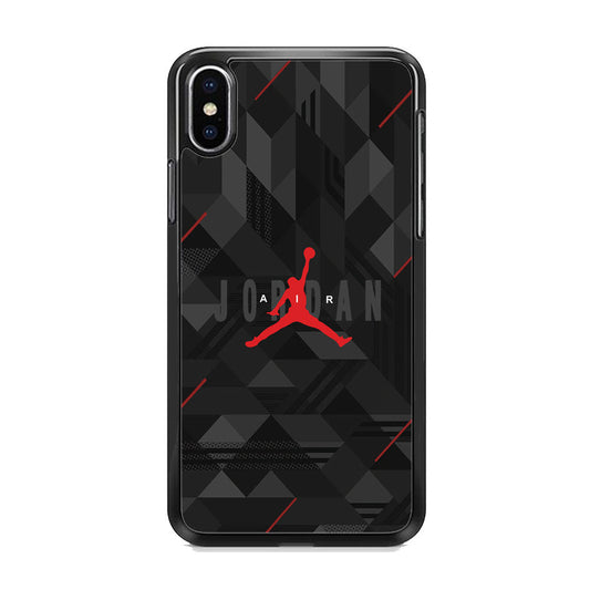 Air Jordan Black Shapes iPhone Xs Case-Xtracase
