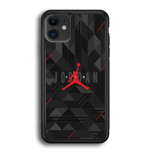 Air Jordan Black Shapes iPhone 12 Case-Xtracase