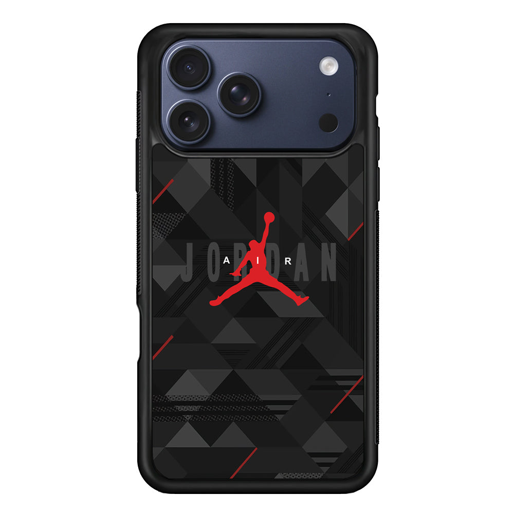 Air Jordan Black Shapes iPhone 17 Pro Case - Xtracase