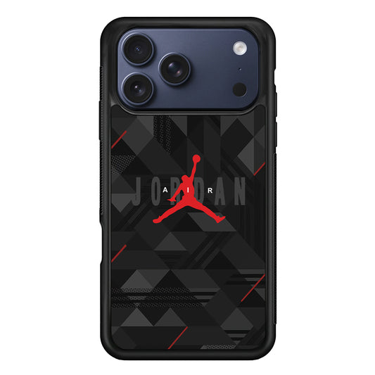 Air Jordan Black Shapes iPhone 17 Pro Case - Xtracase