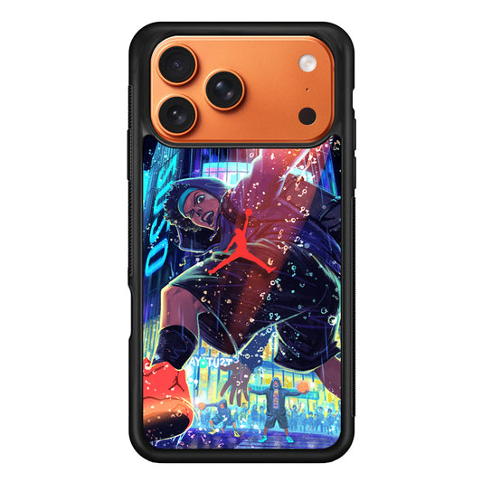 Air Jordan Cartoon City Playground iPhone 17 Pro Max Case