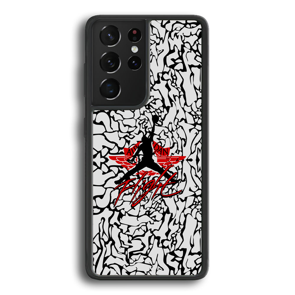 Air Jordan Endemic Patern Samsung Galaxy S21 Ultra Case-Xtracase