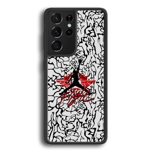 Air Jordan Endemic Patern Samsung Galaxy S21 Ultra Case-Xtracase