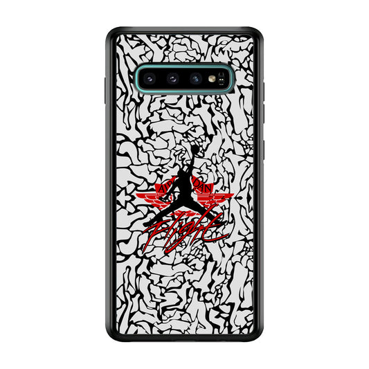 Air Jordan Endemic Patern Samsung Galaxy S10 Plus Case-Xtracase