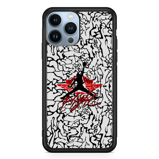 Air Jordan Endemic Patern iPhone 15 Pro Case-Xtracase