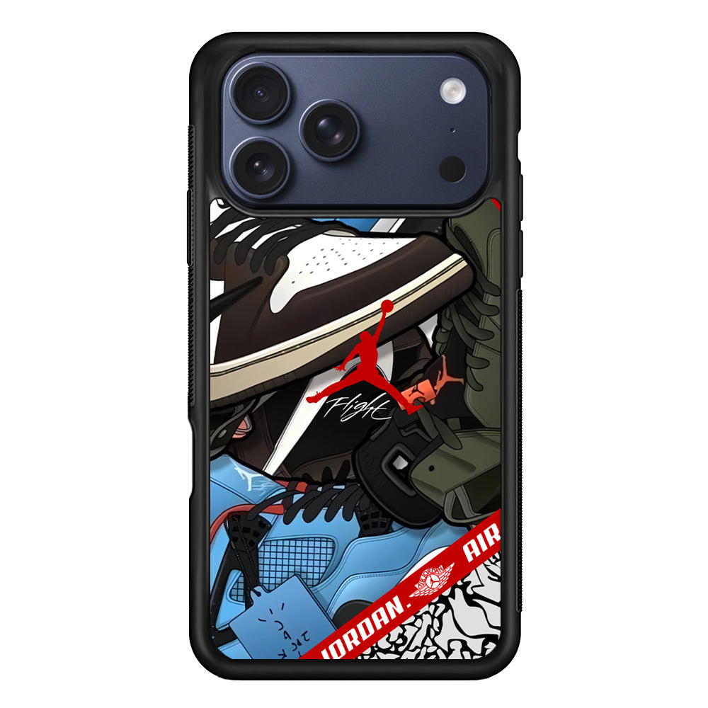 Air Jordan Flight Attention iPhone 17 Pro Case - Xtracase