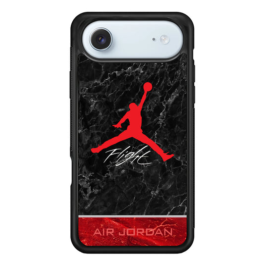 Air Jordan Flight Black Marble iPhone 17 Air Case - Xtracase
