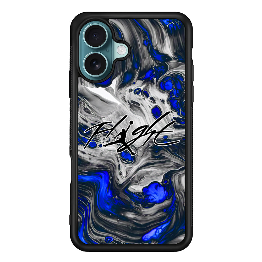 Air Jordan Flight Marble iPhone 16 Plus Case - Xtracase