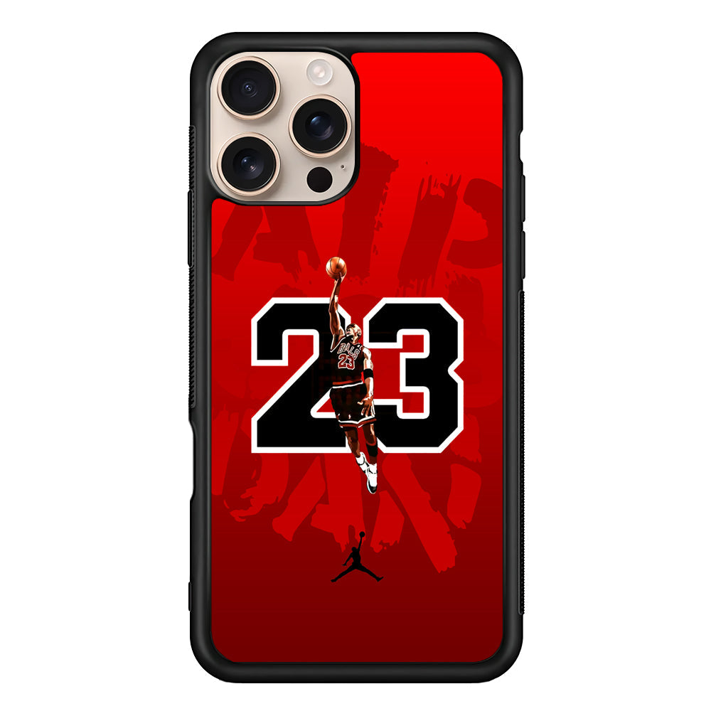 Air Jordan Fly Through The Opponent iPhone 16 Pro Max Case - Xtracase