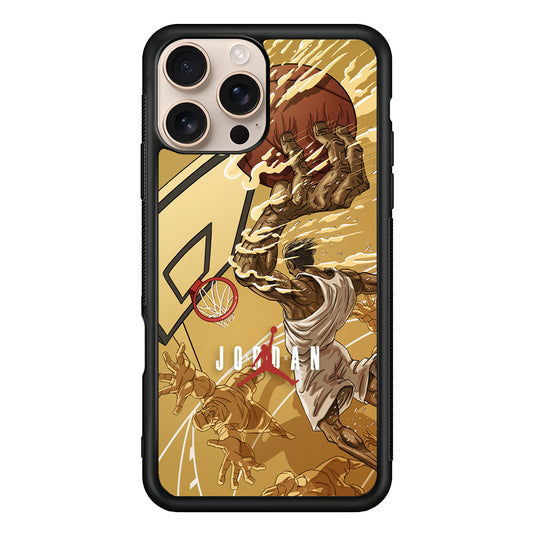 Air Jordan Golden Chance iPhone 16 Pro Case - Xtracase