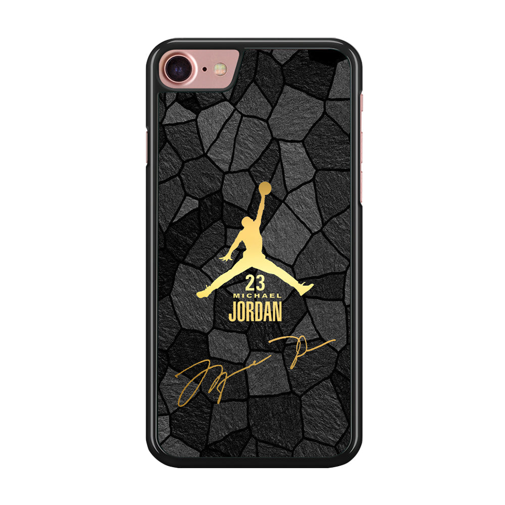 Air Jordan Golden Silhouette iPhone 8 Case-Xtracase