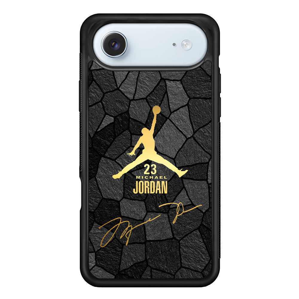 Air Jordan Golden Silhouette iPhone 17 Air Case - Xtracase