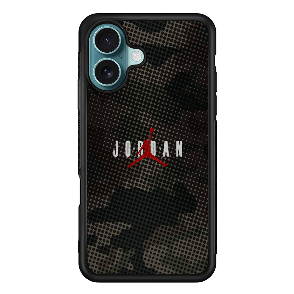 Air Jordan Gradation of Dark Camouflage iPhone 16 Case - Xtracase