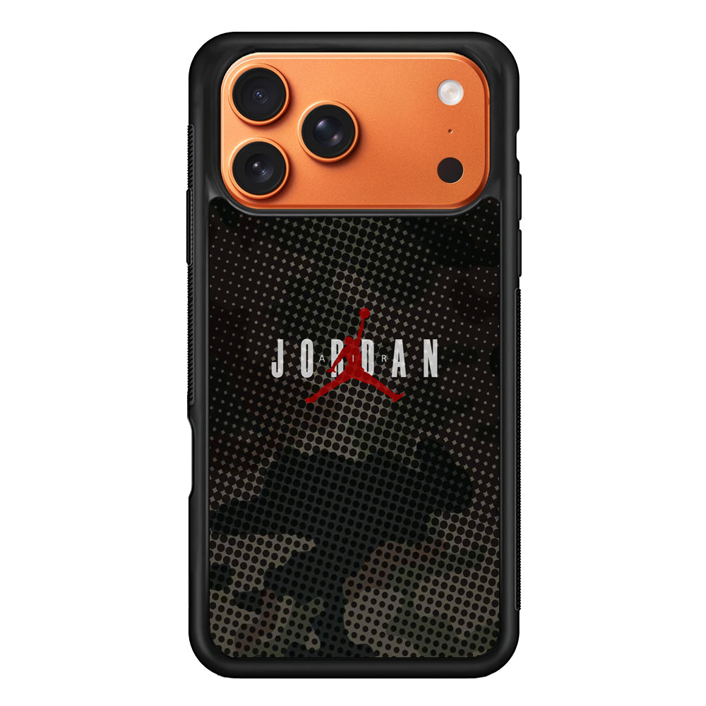 Air Jordan Gradation of Dark Camouflage iPhone 17 Pro Max Case