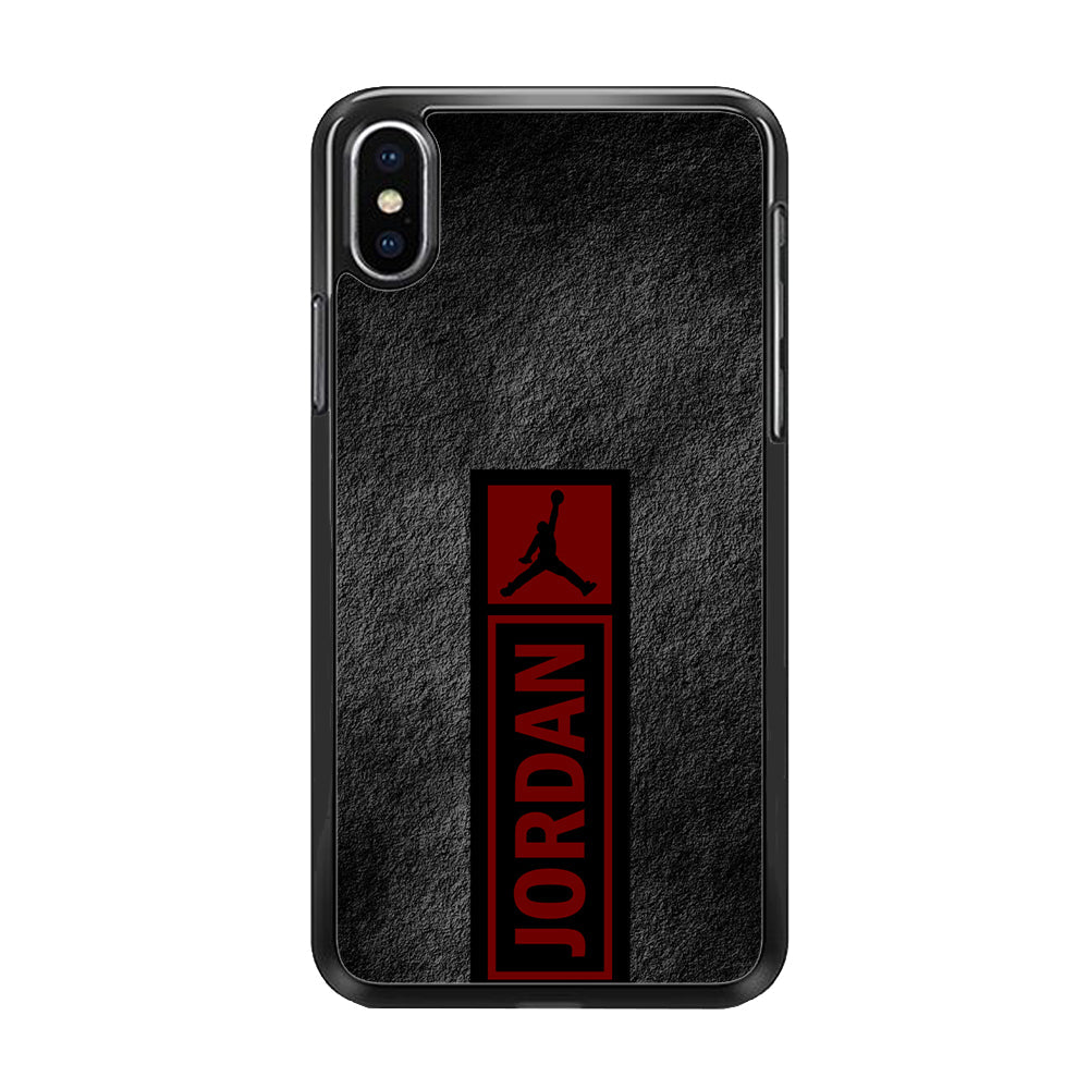Air Jordan Grey Abstract iPhone X Case-Xtracase