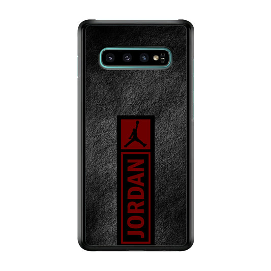 Air Jordan Grey Abstract Samsung Galaxy S10 Plus Case-Xtracase