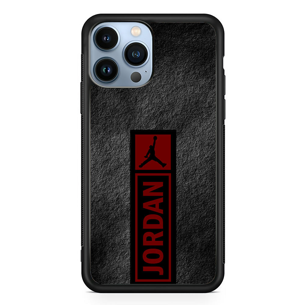 Air Jordan Grey Abstract iPhone 15 Pro Case-Xtracase