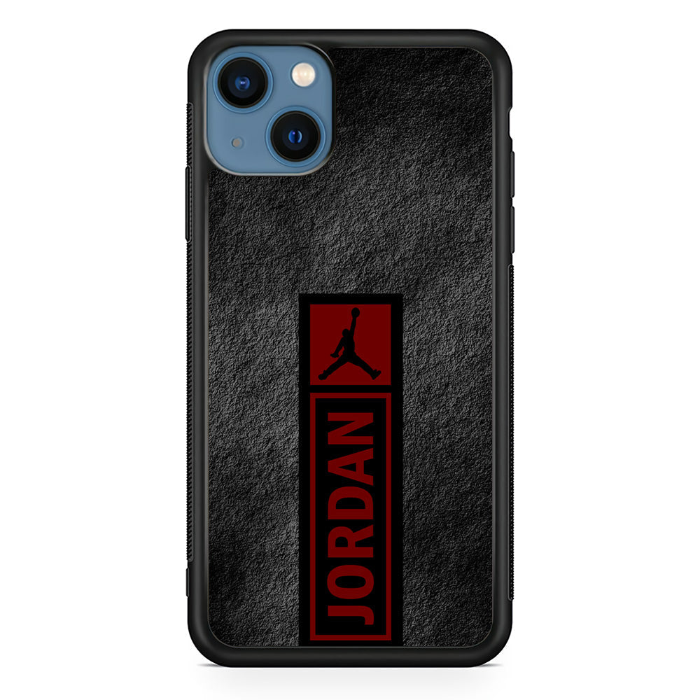 Air Jordan Grey Abstract iPhone 14 Plus Case-Xtracase