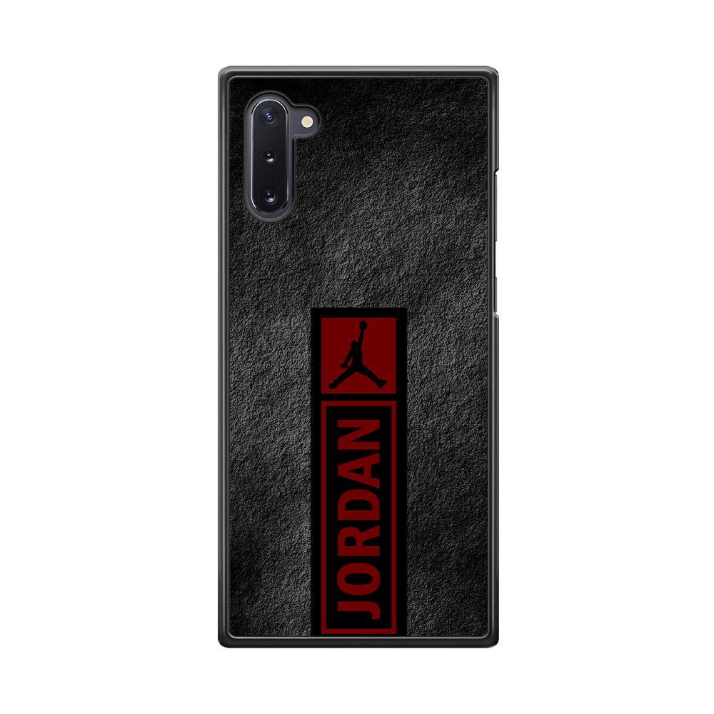Air Jordan Grey Abstract Samsung Galaxy Note 10 Case-Xtracase
