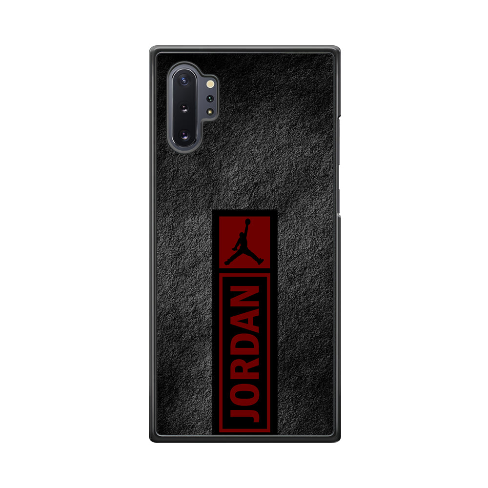 Air Jordan Grey Abstract Samsung Galaxy Note 10 Plus Case-Xtracase