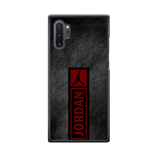 Air Jordan Grey Abstract Samsung Galaxy Note 10 Plus Case-Xtracase