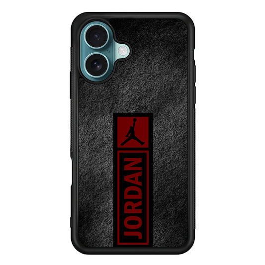 Air Jordan Grey Abstract iPhone 16 Plus Case - Xtracase