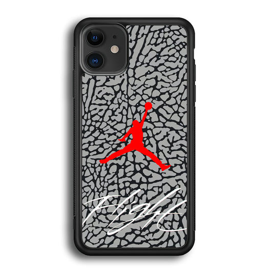 Air Jordan Hidden Patern iPhone 12 Case-Xtracase