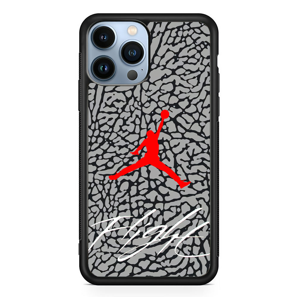 Air Jordan Hidden Patern iPhone 15 Pro Max Case-Xtracase