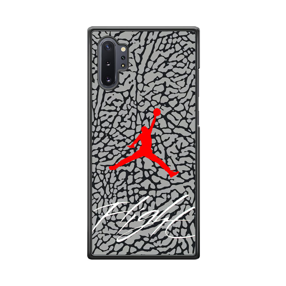 Air Jordan Hidden Patern Samsung Galaxy Note 10 Plus Case-Xtracase
