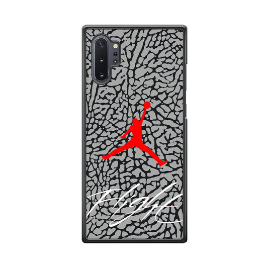 Air Jordan Hidden Patern Samsung Galaxy Note 10 Plus Case-Xtracase
